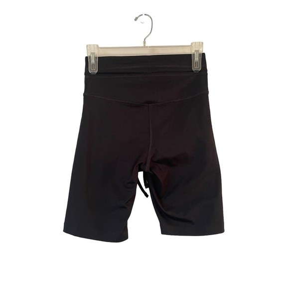GIRLFRIEND COLLECTIVE Diana‎ Drawstring Black Bike Shorts Women’s Size Small - Picture 2 of 9